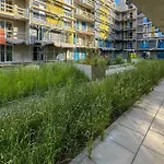 Jasny & Elegancki Apartament Typu Studio Z Tarasem By Noclegi Renters